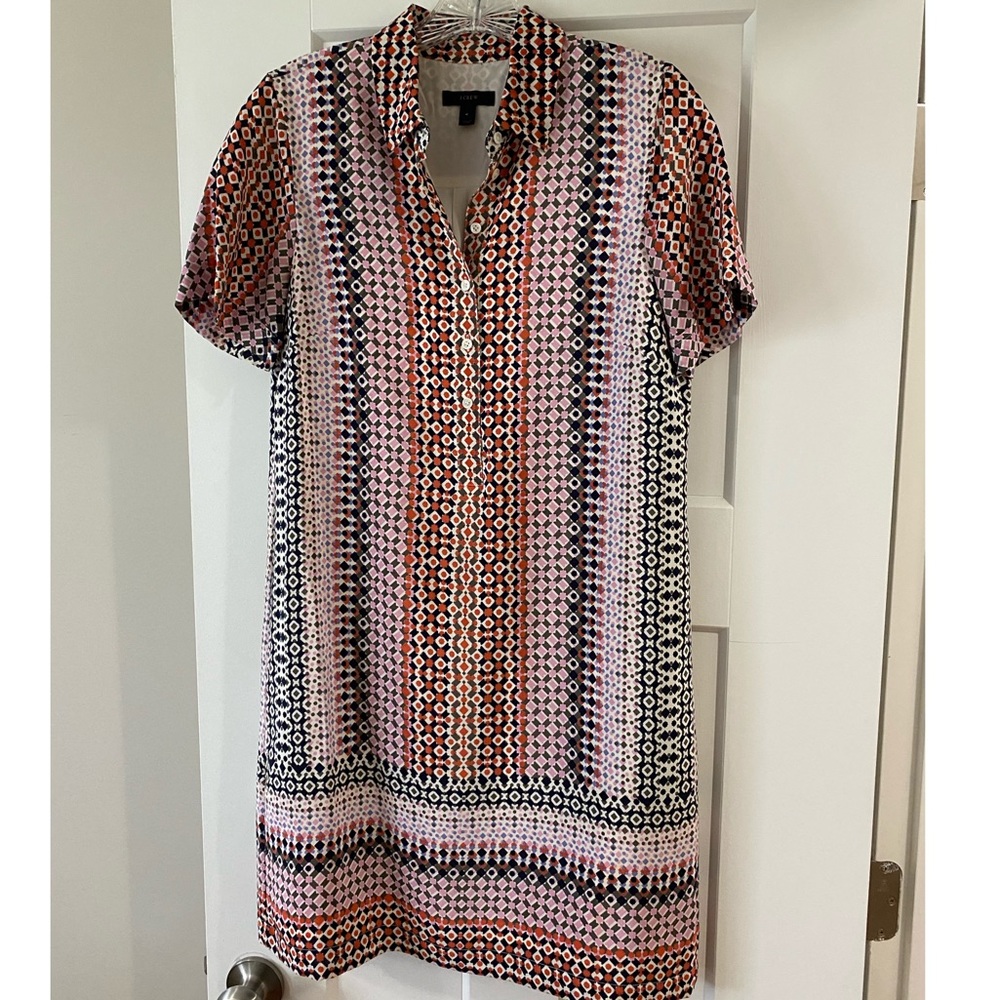 J Crew silk dress size 4